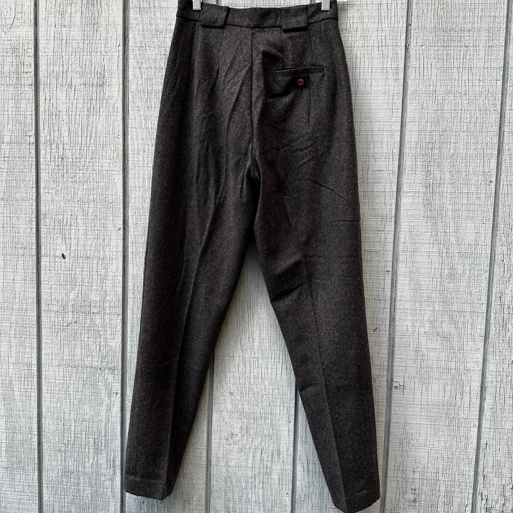 Lauren Ralph Lauren Petite Textured Velvet Pants Size 14P Black Career Preppy